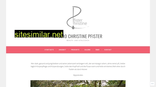 christine-pfister.ch alternative sites
