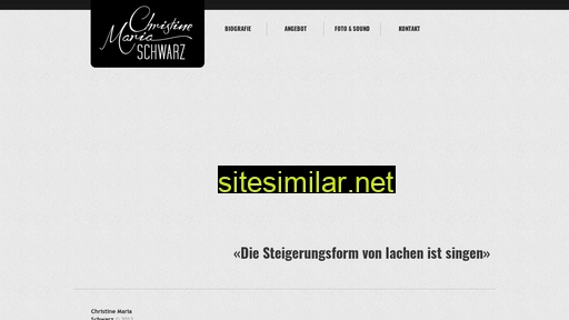 christinemariaschwarz.ch alternative sites