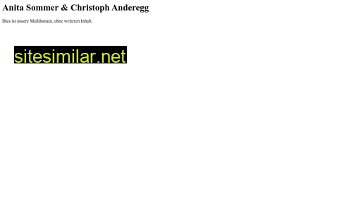 christoph-anderegg.ch alternative sites
