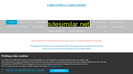 Christopheandchristopher similar sites