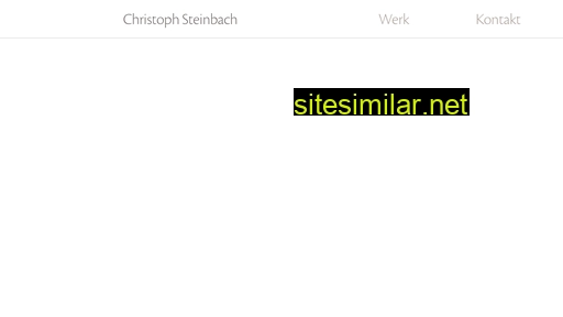 christophsteinbach.ch alternative sites