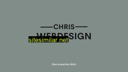 Chriswebdesign similar sites
