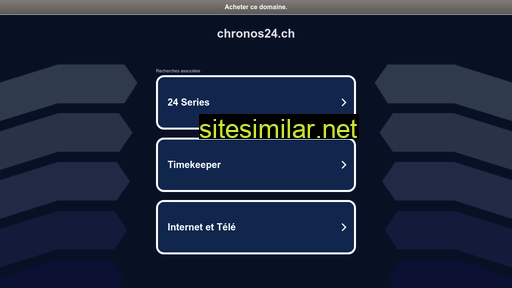 chronos24.ch alternative sites