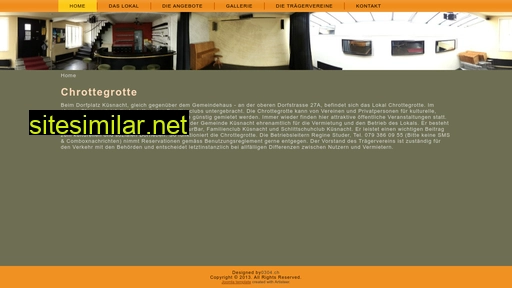 chrottegrotte.ch alternative sites
