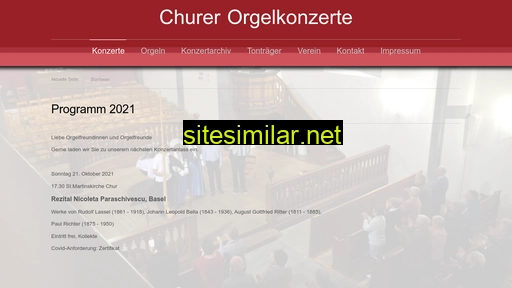 churerorgelkonzerte.ch alternative sites