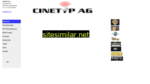 Cinetyp similar sites