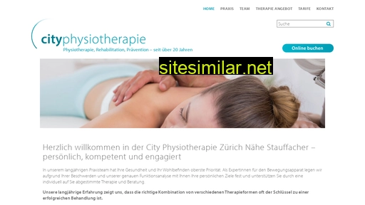 cityphysiotherapie.ch alternative sites