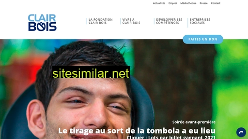 clairbois.ch alternative sites