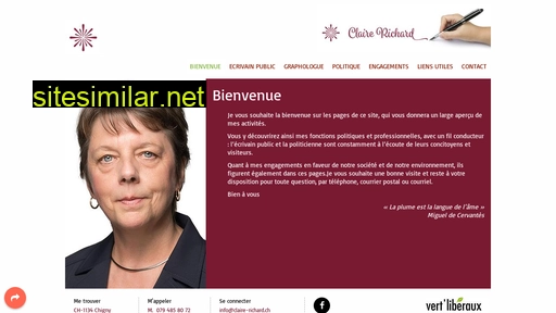 claire-richard.ch alternative sites