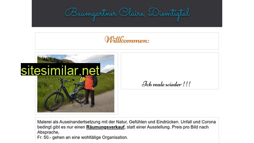 clairebaumgartner.ch alternative sites