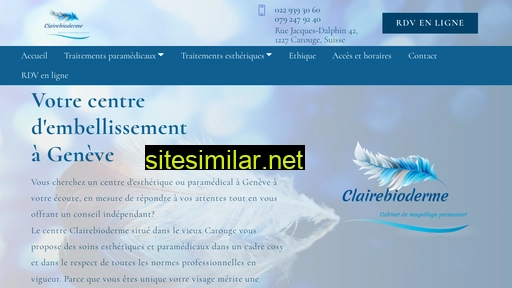 clairebioderme.ch alternative sites