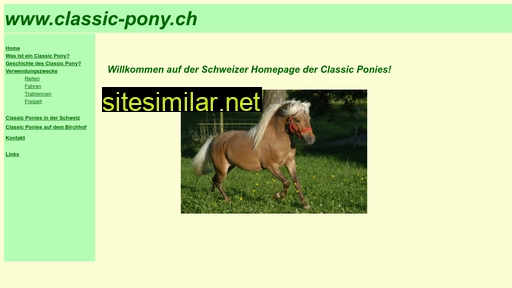 classic-pony.ch alternative sites