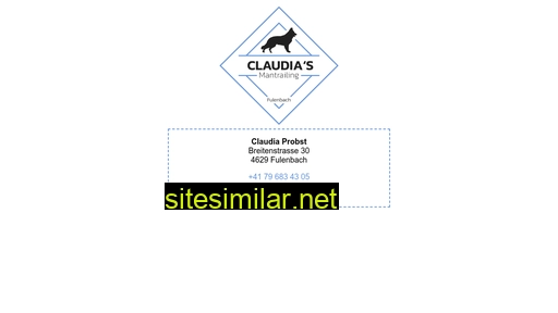 claudias-mantrailing.ch alternative sites