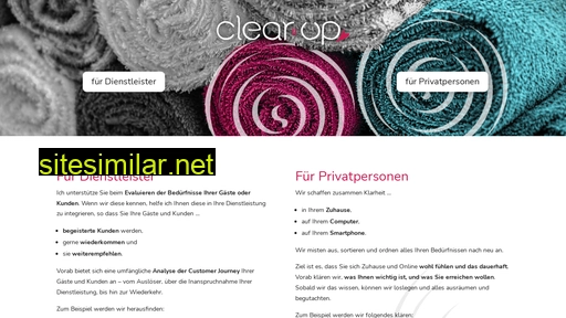clear-up.ch alternative sites