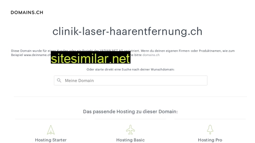 clinik-laser-haarentfernung.ch alternative sites