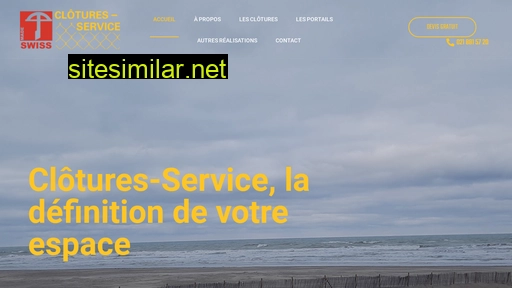 clotures-service.ch alternative sites