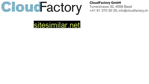 cloudfactory.ch alternative sites