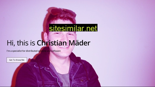 cmaeder.ch alternative sites