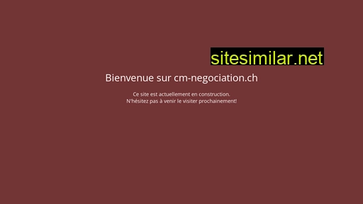 cm-negociation.ch alternative sites