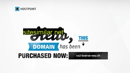 co2-boerse-neu.ch alternative sites