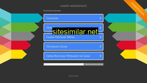 coach-solutions.ch alternative sites