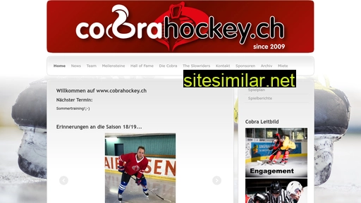 cobrahockey.ch alternative sites