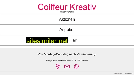 coiffeur-kreativ.ch alternative sites