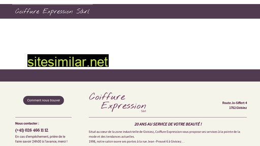 coiffure-expression.ch alternative sites