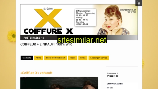 coiffure-x.ch alternative sites