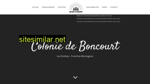 colonieboncourt.ch alternative sites