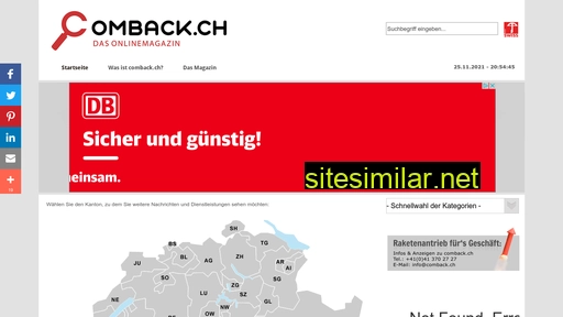 comback.ch alternative sites