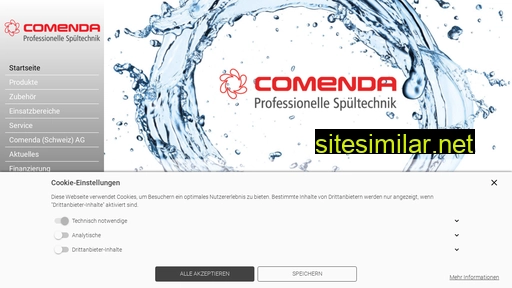 comenda-spueltechnik.ch alternative sites