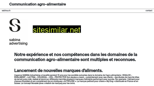 communication-agroalimentaire.ch alternative sites