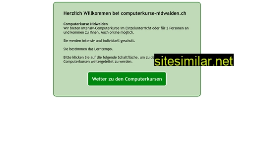 computerkurse-nidwalden.ch alternative sites