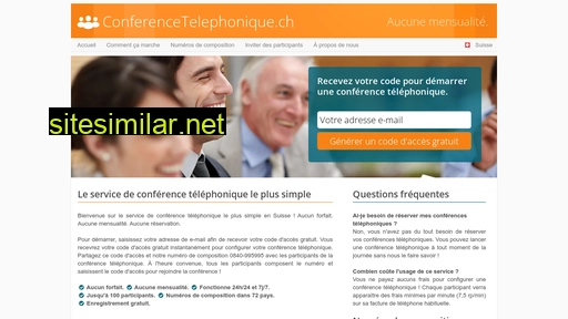 conferencetelephonique.ch alternative sites