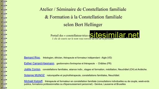constellation-familiale.ch alternative sites