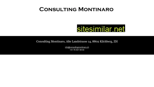 consultingmontinaro.ch alternative sites