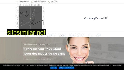 contheydental.ch alternative sites