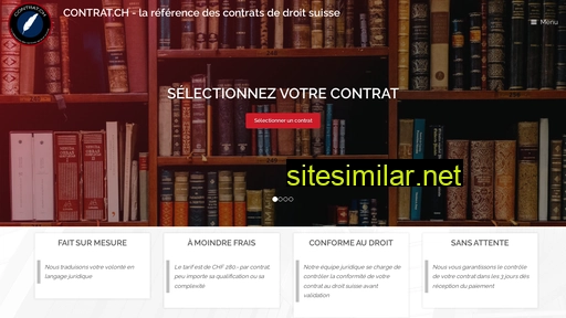 contrat.ch alternative sites