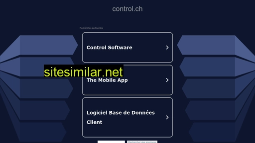 control.ch alternative sites