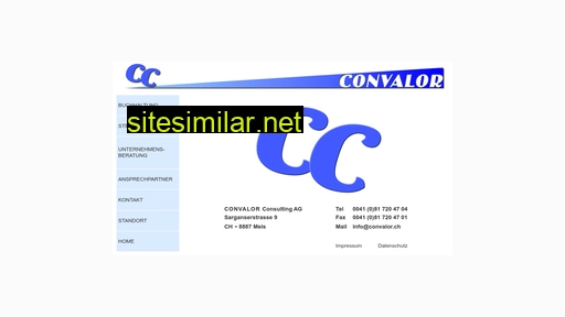convalor.ch alternative sites