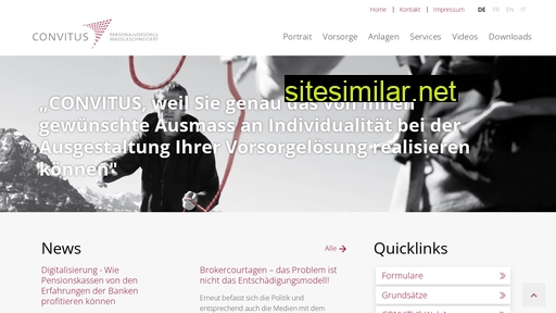 convitus.ch alternative sites