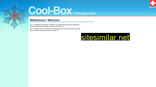 coolbox.ch alternative sites