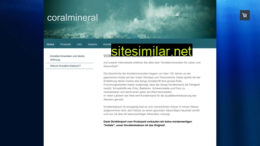 coralmineral.ch alternative sites