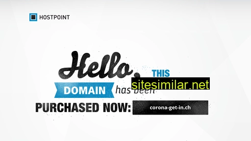 corona-get-in.ch alternative sites