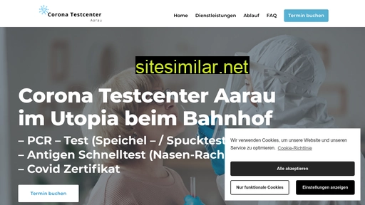 corona-testcenter-aarau.ch alternative sites