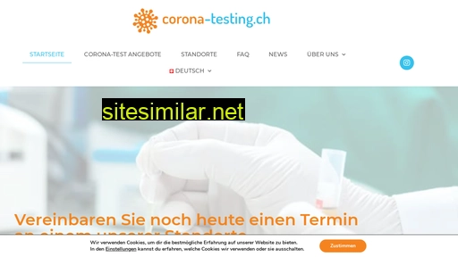 corona-testing.ch alternative sites