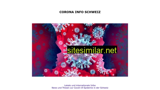 Coronainfoschweiz similar sites