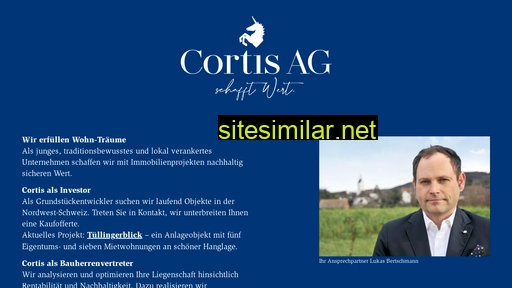 cortis-immo.ch alternative sites