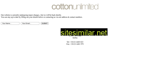 cottonunlimited.ch alternative sites